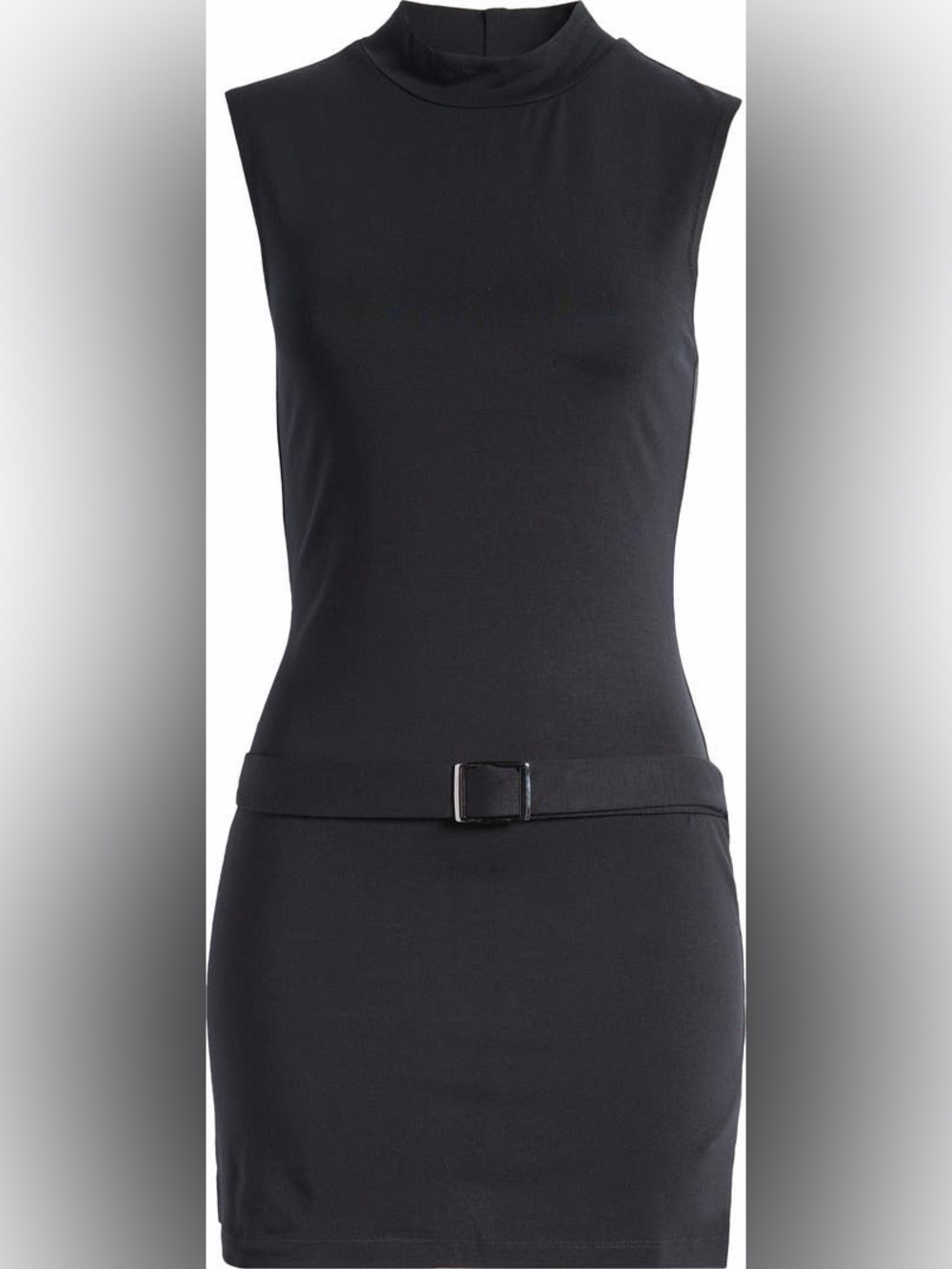 Reformation Jemma Belted Mini Dress Minimalist Quiet Luxury Date Night  Size L - Picture 6 of 10